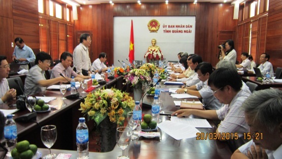 Đoàn giám sát của Ủy ban Tài chính – Ngân sách làm việc tại tỉnh Quảng Ngãi về tình hình thực hiện Chương trình hỗ trợ đóng tàu cho ngư dân theo Nghị định số 67/2014/NĐ-CP ngày 07/7/2014 của Chính phủ về một số chính sách phát triển thủy sản