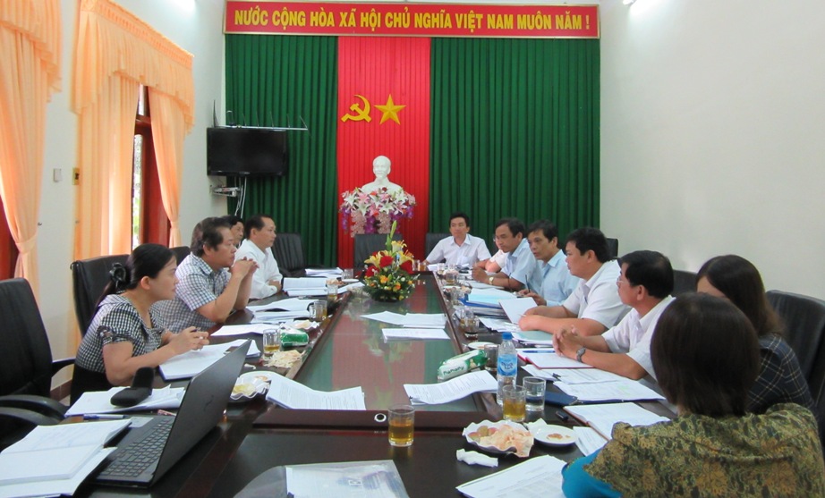 Ban Kinh tế và Ngân sách làm việc với Sở Lao động Thương binh và Xã hội về  việc quản lý, sử dụng các quỹ tài chính công ngoài ngân sách