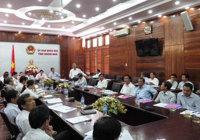 Ban Kinh tế và Ngân sách HĐND tỉnh dự họp thẩm định dự án Quy hoạch thủy lợi tỉnh Quảng Ngãi