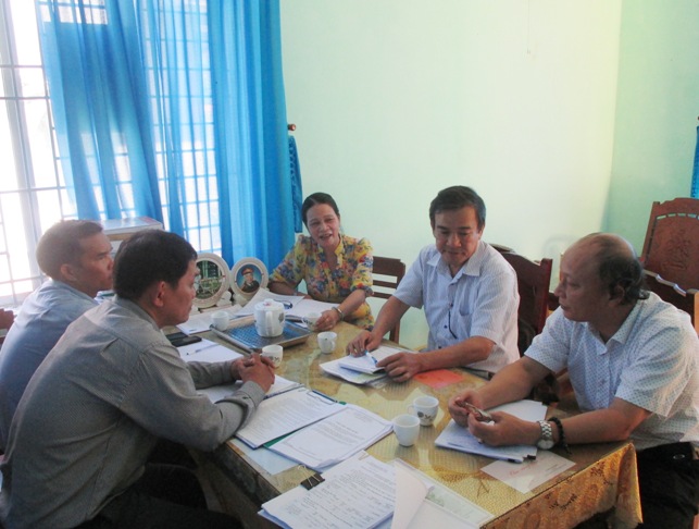 Ban Văn hóa - Xã hội khảo sát tình hình thực hiện đào tạo nghề cho lao động nông thôn theo Quyết định 1956/QĐ-TTg tại huyện Minh Long