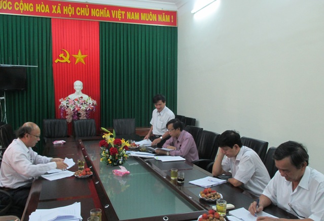 Ban Văn hóa - Xã hội khảo sát làm việc với Sở Nông nghiệp và Phát triển nông thôn và khảo sát thực tế về tình hình hoạt động của các công trình cấp nước sinh hoạt nông thôn trên địa bàn tỉnh