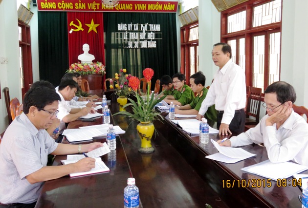 Khảo sát tình hình chấp hành pháp luật trong công tác thi hành án treo, cải tạo không giam giữ tại xã Phổ Thạnh huyện Đức Phổ và xã Tịnh Bắc huyện Sơn Tịnh