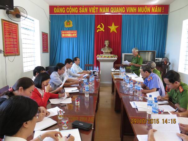 Khảo sát tình hình chấp hành pháp luật trong công tác thi hành án treo, cải tạo không giam giữ tại Cơ quan thi hành án hình sự Công an thành phố Quảng Ngãi