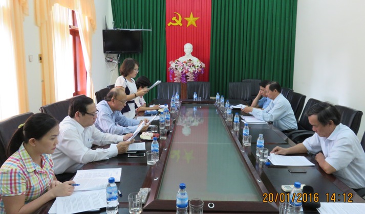 Ban Văn hóa – Xã hội tổng kết tình hình thực hiện nhiệm vụ năm 2015, triển khai nhiệm vụ công tác năm 2016 và tổng kết tình hình hoạt động nhiệm kỳ 2011-2016.