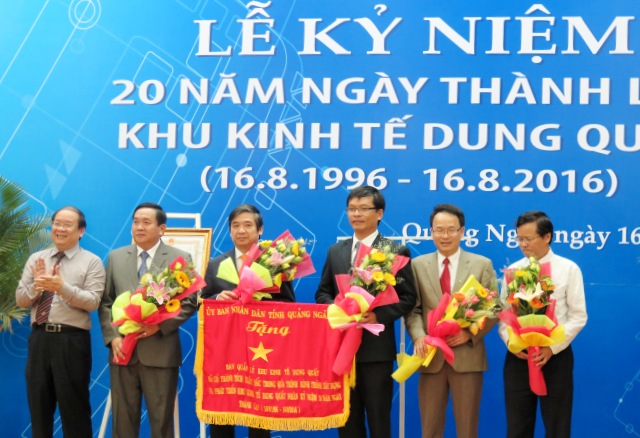 Thường trực HĐND tỉnh dự lễ kỷ niệm 20 năm ngày thành lập KKT Dung Quất