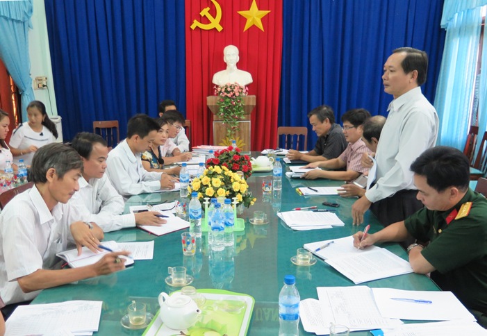 Ban Pháp chế HĐND tỉnh giám sát việc xây dựng và thực hiện Đề án vị trí việc làm tại UBND huyện Sơn Tịnh