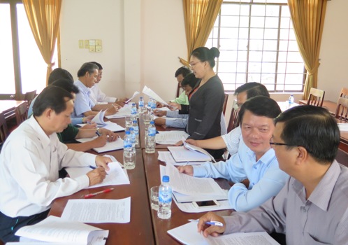 Khảo sát công tác cải cách hành chính và thu hút đầu tư tại huyện Mộ Đức