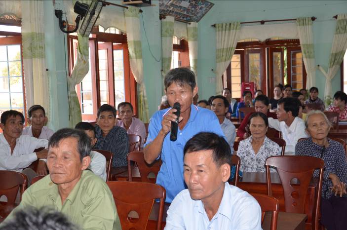 Đại biểu HĐND các cấp tiếp xúc cử tri tại xã Tịnh Thọ