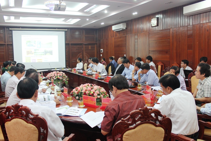 Thường trực HĐND tỉnh dự họp lấy ý kiến quy hoạch xây dựng tỷ lệ 1/2000 đảo Lý Sơn