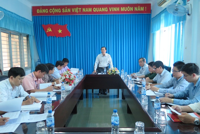 Ban Pháp chế HĐND tỉnh khảo sát công tác cải cách thủ tục hành chính và thu hút đầu tư tại Sở Tài nguyên và Môi trường