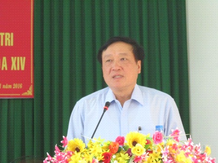 Đại biểu Quốc hội tỉnh tiếp xúc cử tri sau kỳ họp thứ 2, Quốc hội khóa XIV