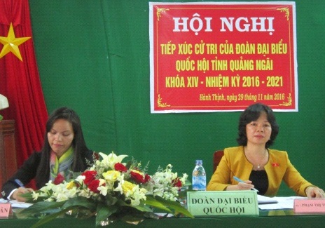 Cử tri vui mừng về kết quả kỳ họp thứ 2, Quốc hội khóa XIV và tích cực phản ánh kiến nghị với đại biểu Quốc hội