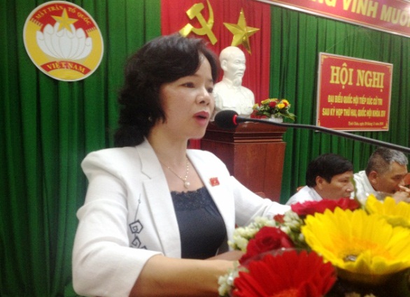 Nhiều vấn đề dân sinh được cử tri xã Tịnh Châu phản ánh với đại biểu Quốc hội