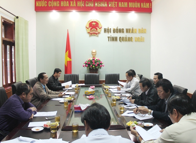 Ban Pháp chế HĐND tỉnh họp thông dự thảo Báo cáo thẩm tra một số nội dung trình tại kỳ họp thứ 4, HĐND tỉnh khóa XII