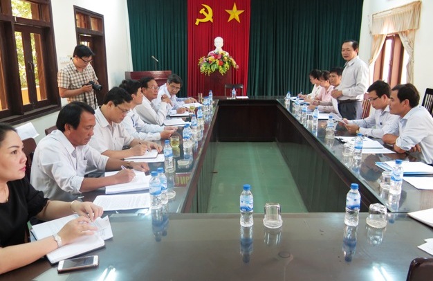 Ban Pháp chế giám sát công tác tiếp công dân, giải quyết đơn khiếu nại tố cáo và phòng chống tham nhũng tại UBND huyện Tư Nghĩa