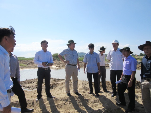 Thường trực HĐND tỉnh giám sát việc thực hiện các quy định của pháp luật về khai thác tài nguyên khoáng sản trên địa bàn xã Tịnh An, phường Trương Quang Trọng, thành phố Quảng Ngãi