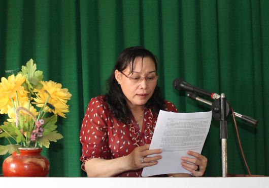 Tổ đại biểu HĐND tỉnh tại huyện Ba Tơ tiếp xúc cử tri trước kỳ họp thứ 12, HĐND tỉnh khóa XI