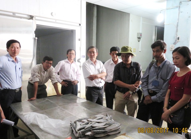 Ban Văn hóa - Xã hội giám sát việc thực hiện các quy định của pháp luật về an toàn thực phẩm trên địa bàn huyện Bình Sơn