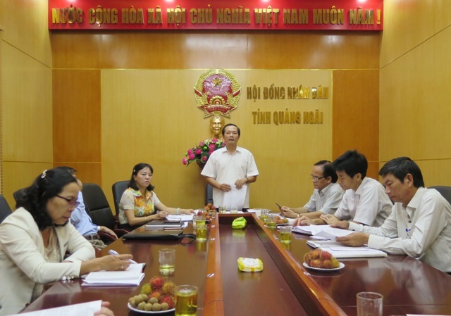 Ban Pháp chế HĐND tỉnh họp thông qua dự thảo Báo cáo kết quả giám sát việc thực hiện công tác cai nghiện ma túy