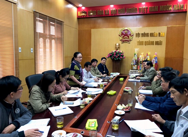 Ban Kinh tế - Ngân sách tổ chức họp thông qua Quyết định, Kế hoạch, Đề cương giám sát việc thực hiện các dự án khu đô thị, khu dân cư trên địa bàn tỉnh