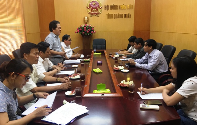 Thường trực HĐND tỉnh họp báo, đài để thông báo nội dung phiên giải trình giữa hai kỳ họp