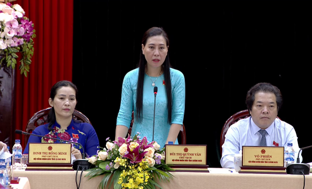 Thông báo kết luận của Thường trực HĐND tỉnh tại phiên giải trình giữa hai kỳ họp