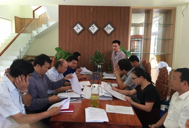 Ban Kinh tế Ngân sách khảo sát dự án công viên cây xanh kết hợp dịch vụ văn hóa do Công ty Tiến Hưng đầu tư