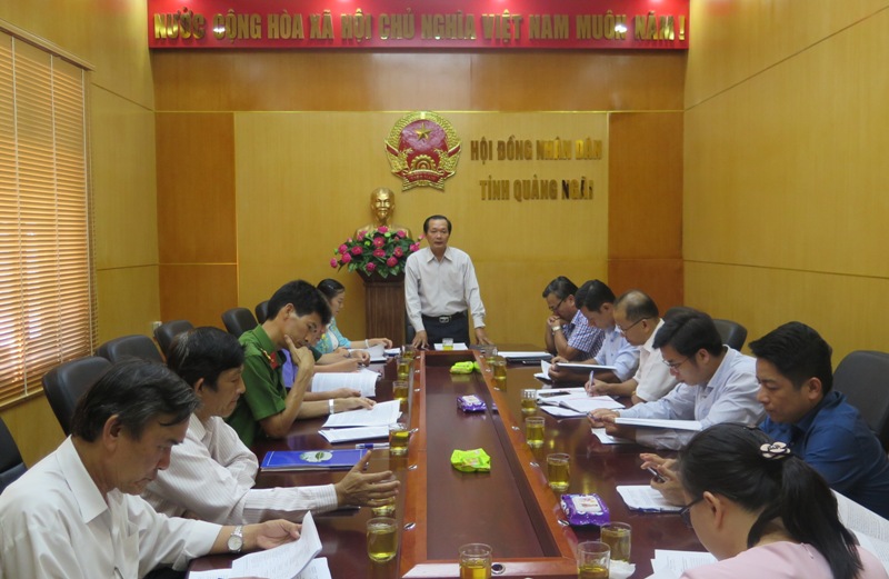 Ban Pháp chế HĐND tỉnh họp thông qua dự thảo Báo cáo kết quả giám sát việc giải quyết các vụ việc dân sự về đất đai