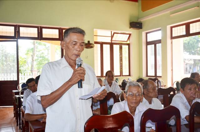 Những điều ghi nhận qua đợt tiếp xúc cử tri của Đại biểu HĐND tỉnh ở huyện Sơn Tịnh