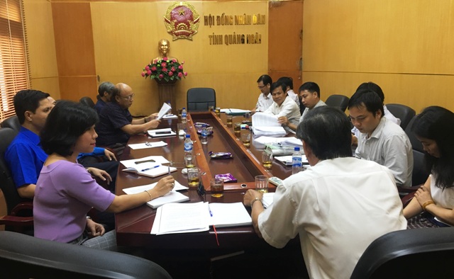 Ban Văn hóa - Xã hội khảo sát việc thực hiện ý kiến chất vấn của đại biểu HĐND tỉnh liên quan đến xã hội hóa tại Bảo tàng tổng hợp tỉnh