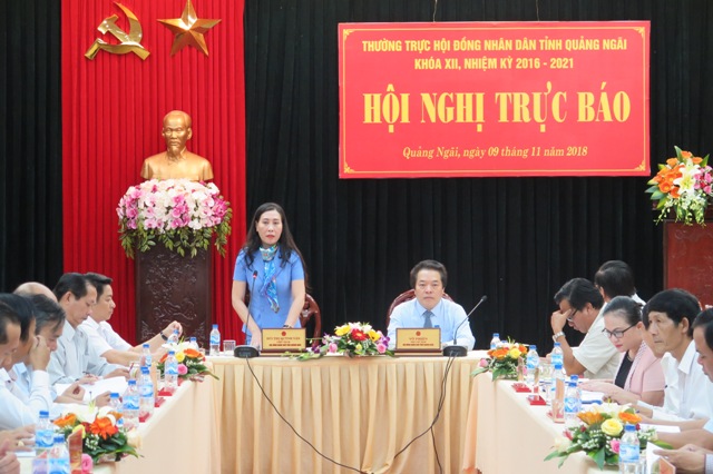 Hội nghị trực báo Thường trực HĐND tỉnh với Tổ trưởng các Tổ đại biểu và Thường trực HĐND các huyện, thành phố