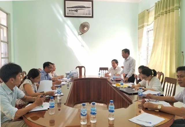 Ban Kinh tế - Ngân sách HĐND tỉnh giám sát tại xã Phổ An về việc quản lý, sử dụng, thanh toán, quyết toán vốn đầu tư công giai đoạn 2016 – 2018 và tình hình nợ đọng xây dựng cơ bản đối với ngân sách cấp huyện, cấp xã đến ngày 31/12/2018.