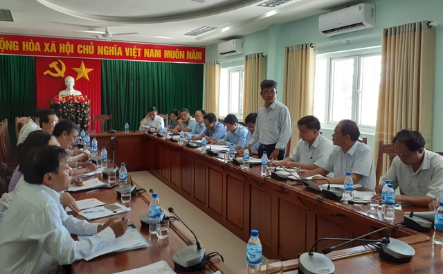 THƯỜNG TRỰC HĐND TỈNH GIÁM SÁT VIỆC THỰC HIỆN QUY ĐỊNH VỀ HỖ TRỢ ĐỜI SỐNG, SẢN XUẤT, CHUYỂN ĐỔI NGHỀ NGHIỆP KHI NHÀ NƯỚC THU HỒI ĐẤT TẠI HUYỆN SƠN TỊNH