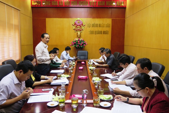 Ban Pháp chế họp thông qua dự thảo Báo cáo kết quả giám sát việc sử dụng, ứng dụng công nghệ thông tin để cải cách hành chính, hiện đại hóa nền hành chính trên địa bàn tỉnh