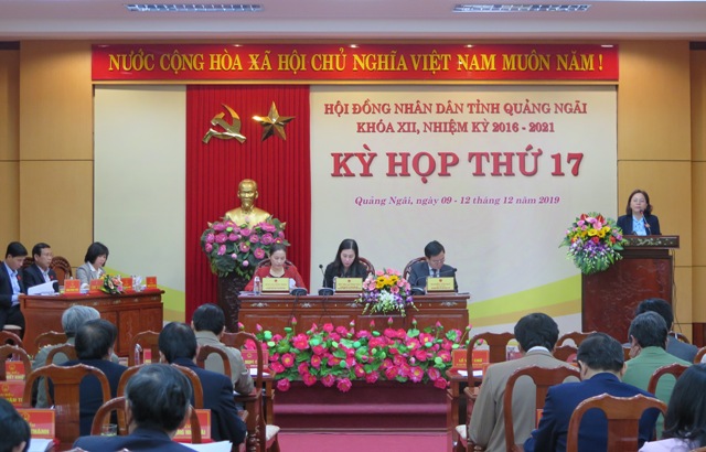 HĐND tỉnh giao biên chế công chức trong các cơ quan, tổ chức hành chính nhà nước của tỉnh Quảng Ngãi năm 2020