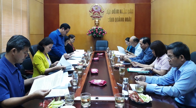 Ban Dân tộc HĐND tỉnh họp thông qua dự thảo Kế hoạch, Đề cương giám sát việc thực hiện Nghị định số 75/2015/NĐ-CP ngày 09/9/2015 của Chính phủ và Nghị quyết số 56/2017/NQ-HĐND ngày 09/12/2017 của HĐND tỉnh