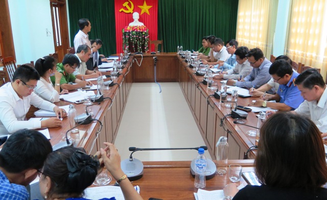 Ban Pháp chế HĐND tỉnh giám sát công tác đảm bảo an ninh, trật tự, phòng, chống tội phạm và tệ nạn xã hội tại huyện Sơn Tịnh