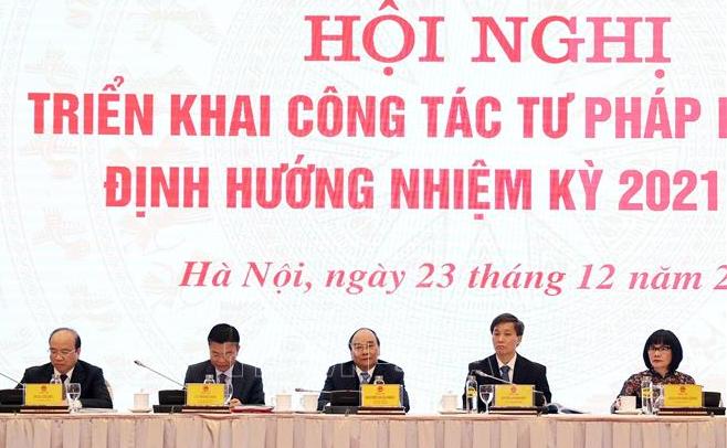Hội nghị toàn quốc triển khai công tác tư pháp năm 2021, định hướng nhiệm kỳ 2021-2025