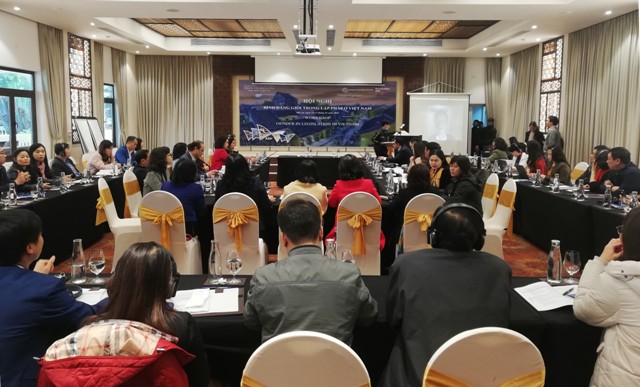 Thường trực HĐND tỉnh tham dự Hội nghị về bình đẳng giới trong pháp luật Việt Nam