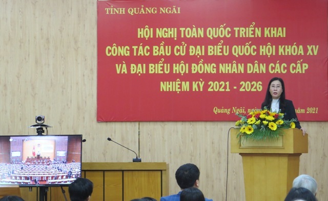 Hội nghị trực tuyến toàn quốc triển khai công tác bầu cử