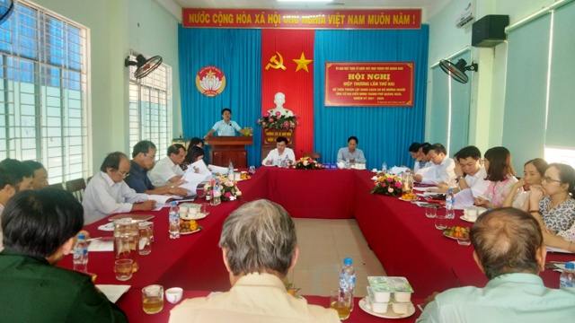 Hội nghị hiệp thương lần thứ hai bầu cử đại biểu HĐND thành phố nhiệm kỳ 2021 - 2026