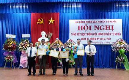 HĐND huyện Tư Nghĩa tổ chức hội nghị tổng kết hoạt động nhiệm kỳ 2016 – 2021