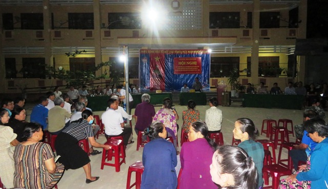 Lấy ý kiến cử tri nơi cư trú cho người ứng cử đại biểu Quốc hội khóa XV và đại biểu HĐND các cấp nhiệm kỳ 2021-2026