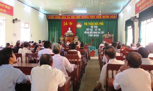 Một số kỹ năng tiếp xúc cử tri vận động bầu cử