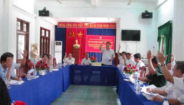 Trà Bồng tổ chức Hội nghị Hiệp thương lần 3