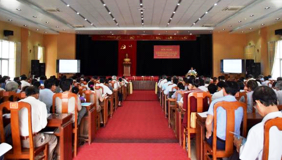 Sơn Tịnh tập huấn nghiệp vụ công tác bầu cử đại biểu Quốc hội khóa XV và đại biểu HĐND các cấp nhiệm kỳ 2021-2026