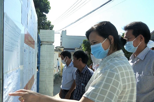 Lý Sơn kiểm tra 9 đơn vị bầu cử