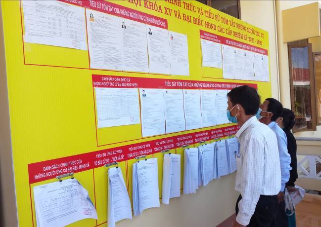 Sơn Tịnh hoàn tất mọi công tác chuẩn bị cho ngày bầu cử 23/5