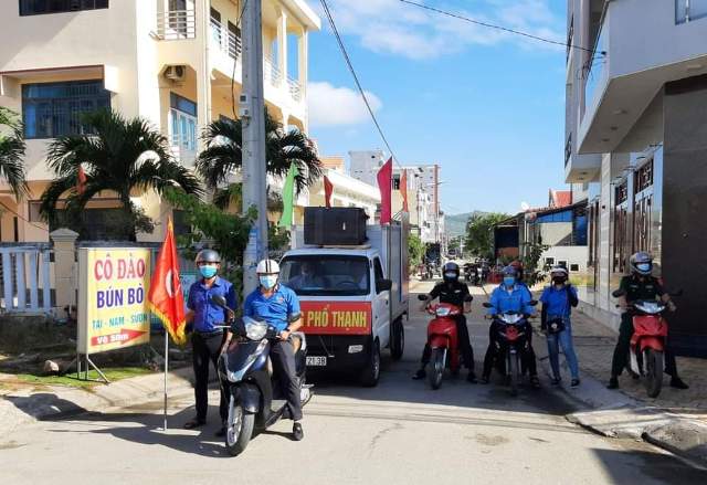 Thị xã Đức Phổ đẩy mạnh tuyên truyền lưu động về bầu cử