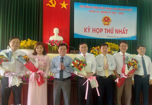 HĐND thành phố Quảng Ngãi khóa XII, nhiệm kỳ 2021 – 2026 họp kỳ họp thứ nhất